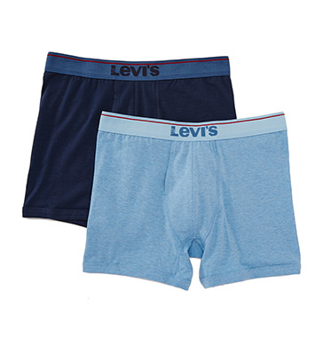 UPC 848182035621 product image for Levis ULV20004 200-Series Cotton Stretch Boxer Briefs - 2 Pack (Blue XL) | upcitemdb.com